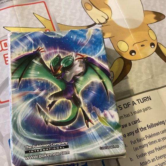 Pokémon TCG Night Striker Theme Deck w/ Play Mat (BREAKthrough) AS IS - Picture 3 of 3